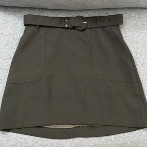 NWT Belted Mini Skirt